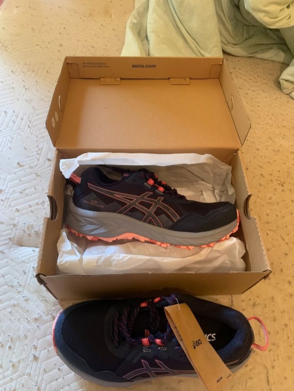 Women's Midnight/Indigo Asics Tennis Shoes